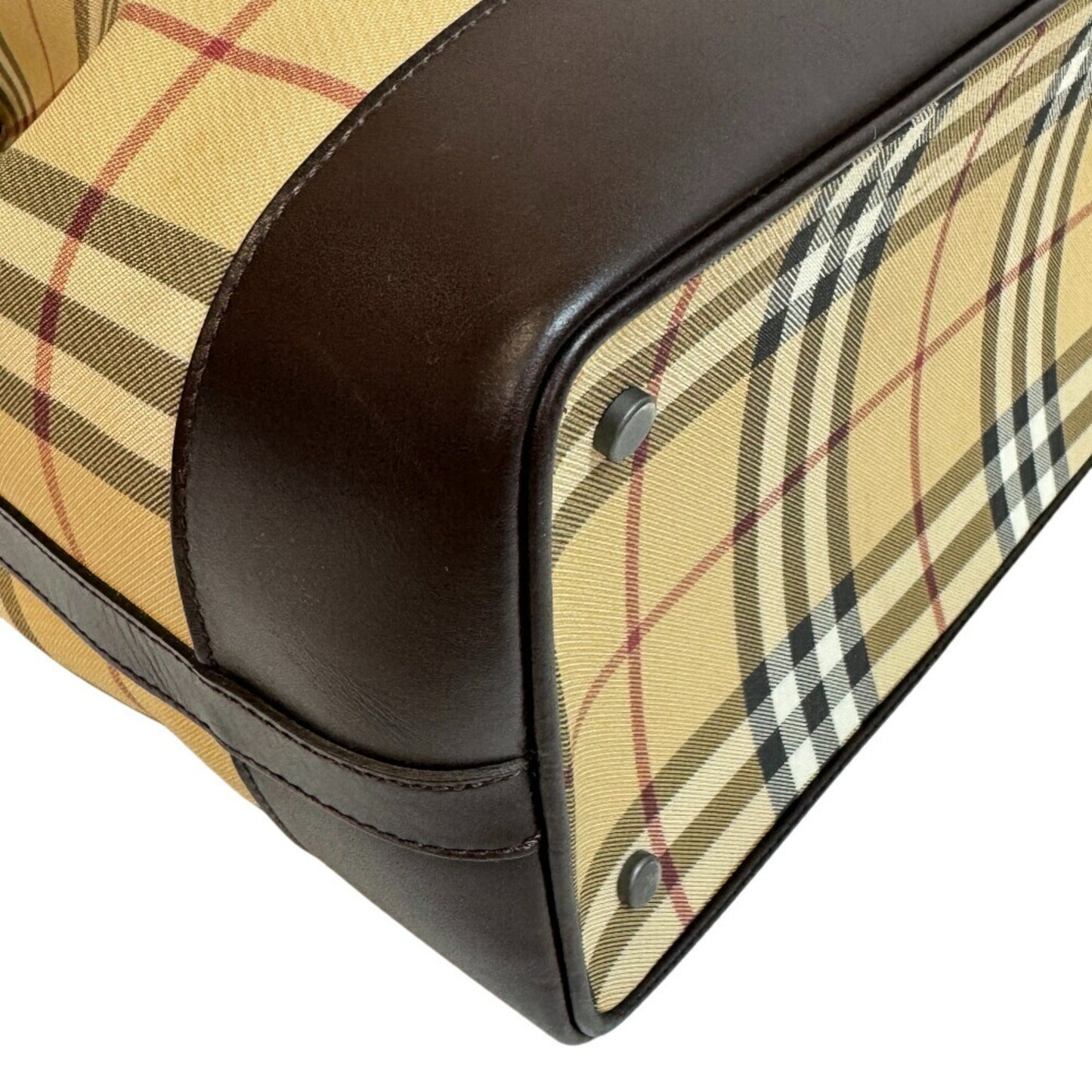 Burberry Nova Check Handbag Beige
