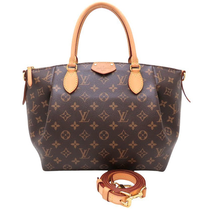 Louis Vuitton Monogram Turen Mm M48814 2-Way Handbag Brown