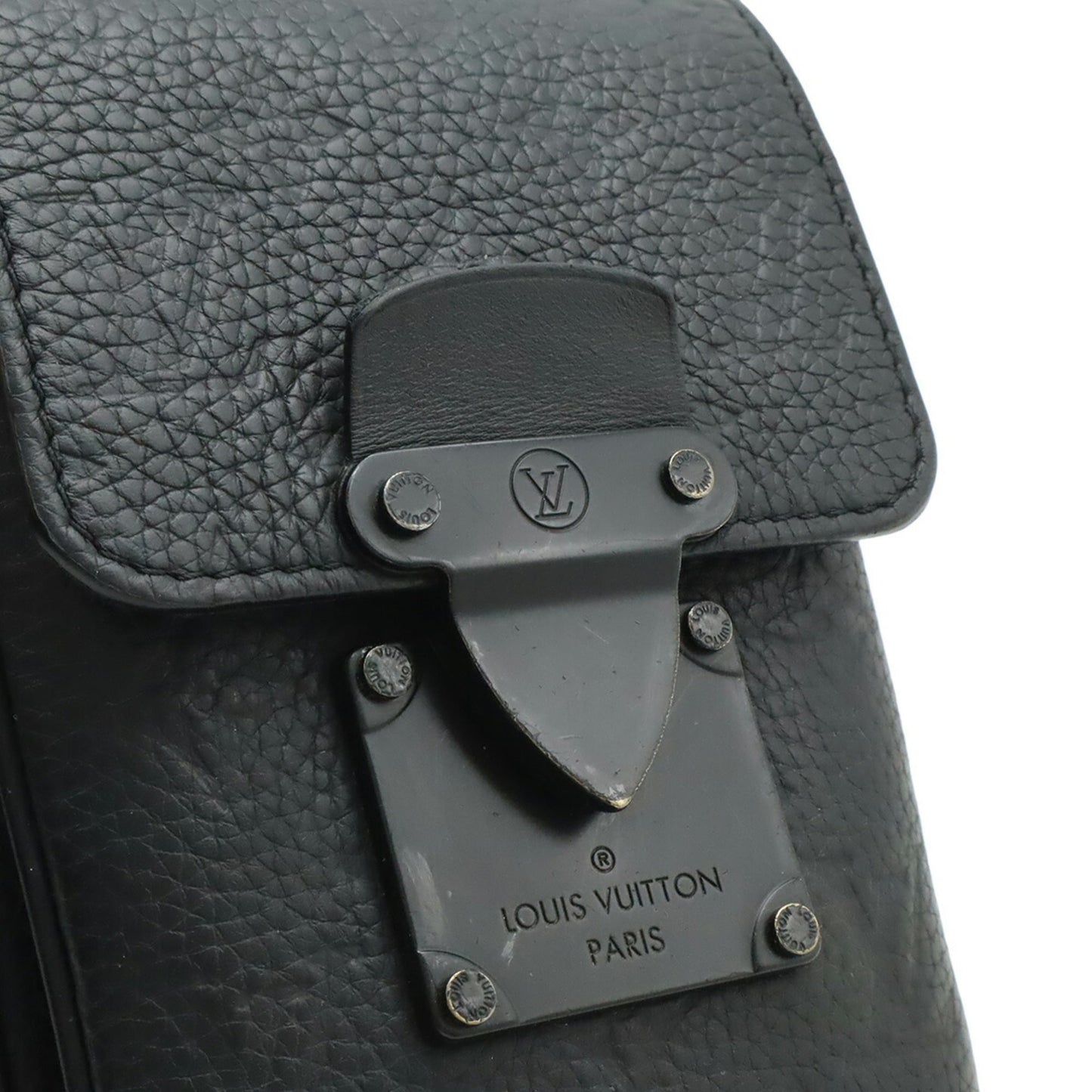 Leather Louis Vuitton Shoulder Bag