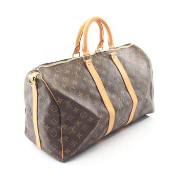 Leather - Louis Vuitton Boston Bag Coated Canvas