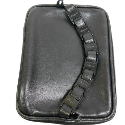 Salvatore Ferragamo Au-22 9258 2-Way Vanity Bag