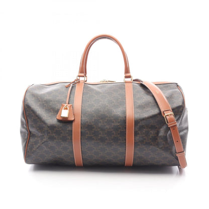 Leather - Celine Boston Bag Coated Canvas