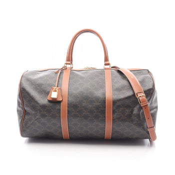 Leather - Celine Boston Bag Coated Canvas