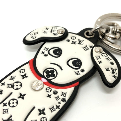 Louis Vuitton M00746 Porte-Cls Dalmatian Keychain/Bag Charm Leather