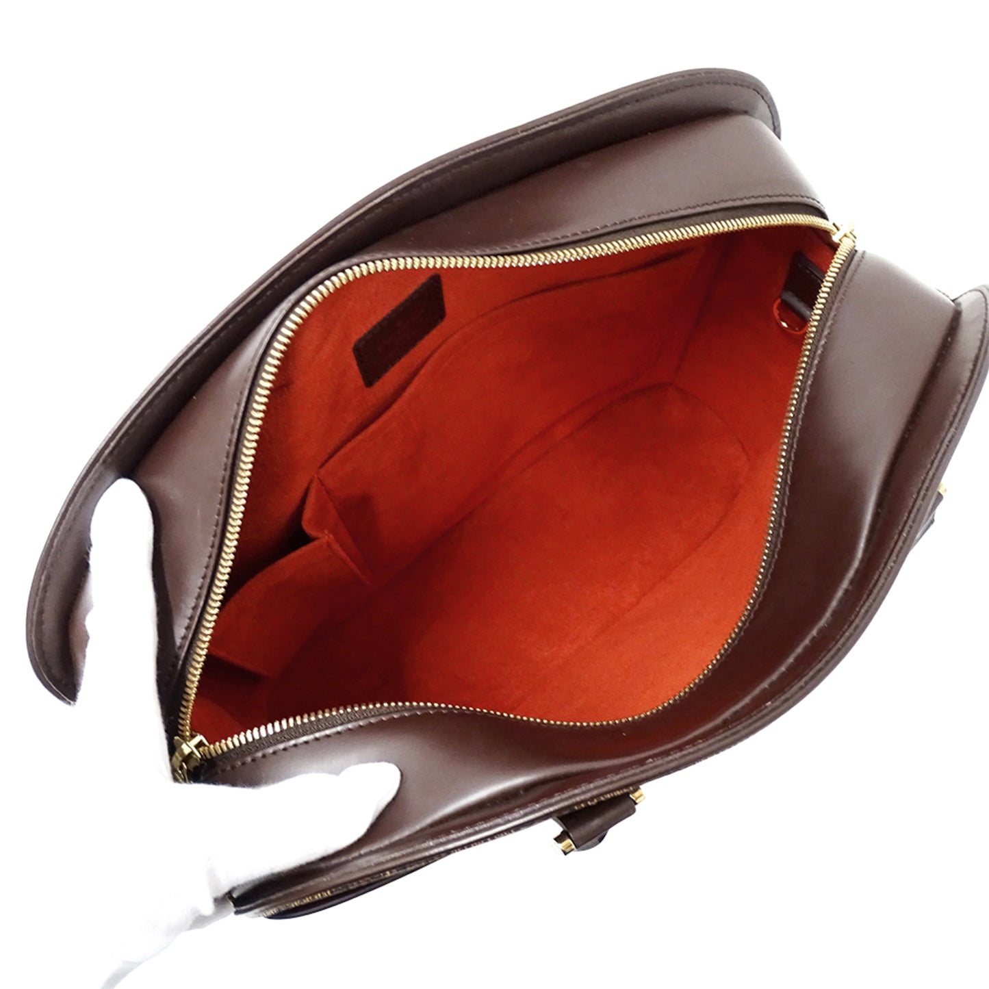 Louis Vuitton Damier Saria Horizontal Handbag N51282 Brown