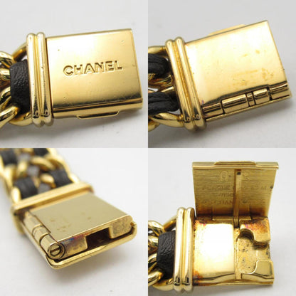 Chanel Premiere S Watch Gp (Gold Plated) Leather