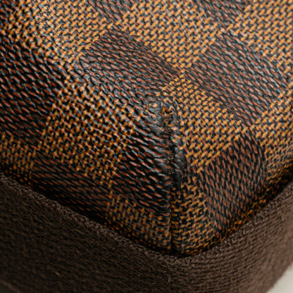 Louis Vuitton Damier Brooklyn Mm Crossbody Shoulder Bag N51211 Brown Leather