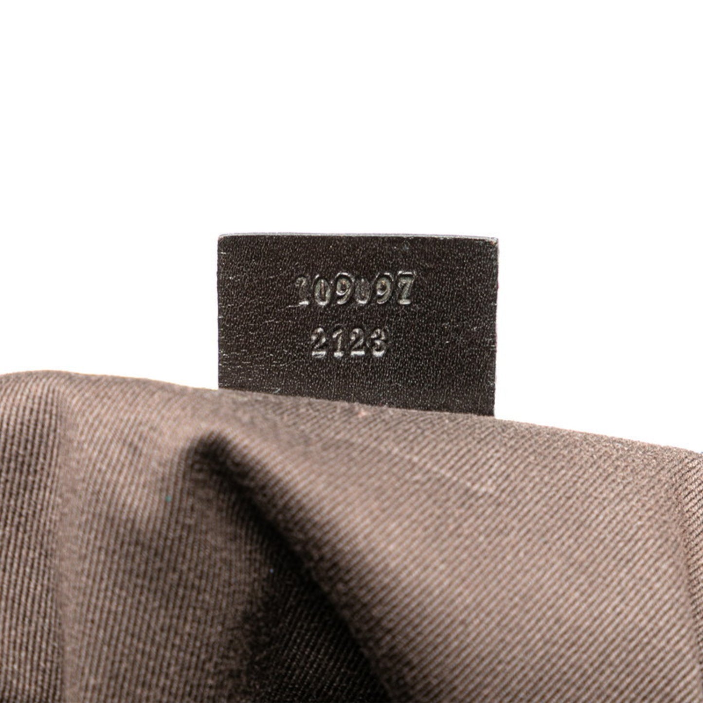 Gucci Gg Canvas Crossbody Shoulder Bag 109097 Beige Brown Leather