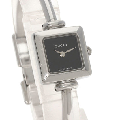 Gucci 1900L Square Face Watch Stainless Steel Ss