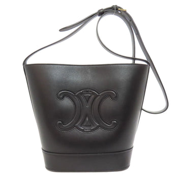 Celine Small Bucket Cuir Shoulder Bag In Calf Leather