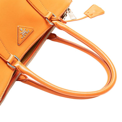 Prada Galleria Triangle Logo Plate Handbag/Shoulder Bag