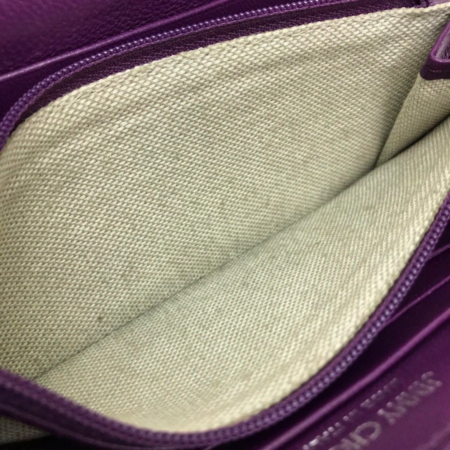 Jimmy Choo 163Filipa.Cim Zip Around Long Wallet Filipa Star Studs Long Wallet Purple Metallic Purple