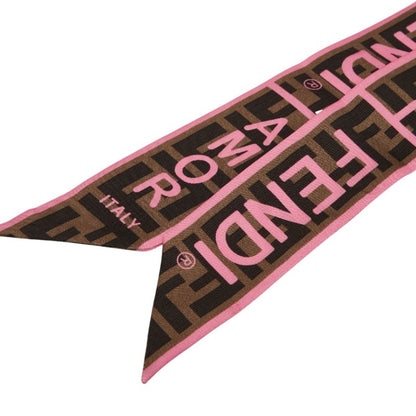 Fendi Logo Zucca Wrap Scarf