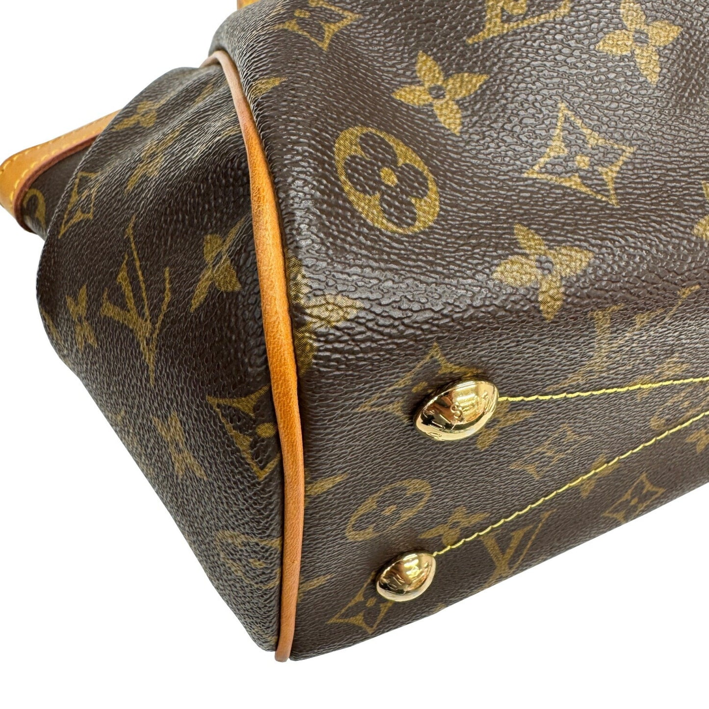 Louis Vuitton Tivoli Pm M40143 Handbag Tote Bag Monogram Canvas