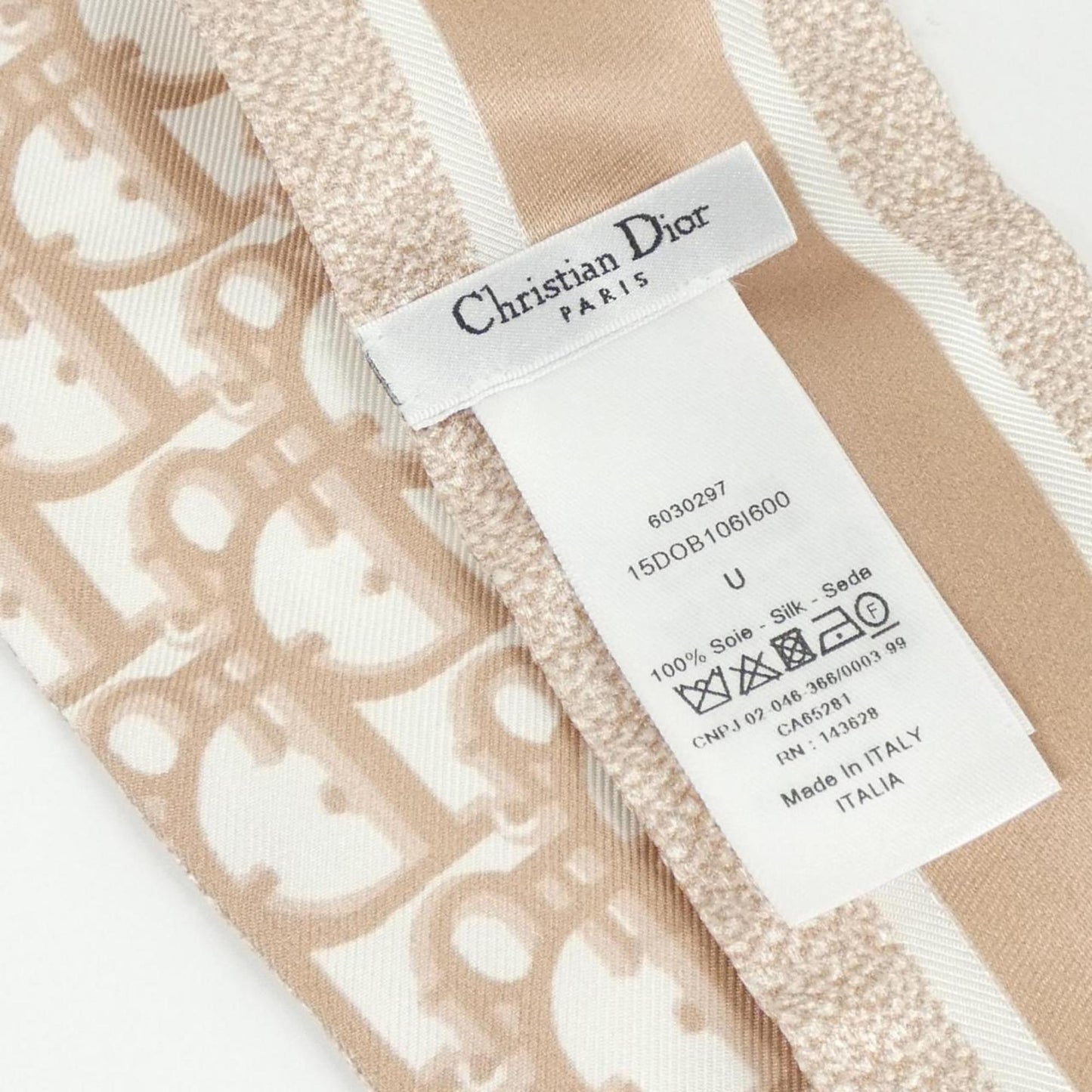 Christian Dior Dior Oblique 15Dob106I600 Scarf