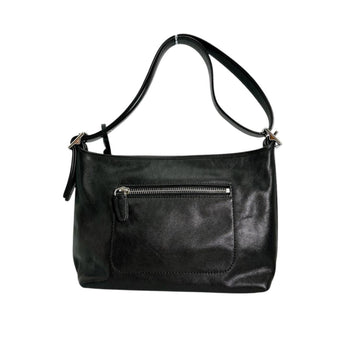Coach Shoulder Bag Tote Tassel Legacy Leather 25355 Black
