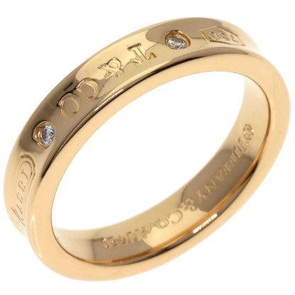 Tiffany & Co. 1837 Narrow Two-Piece Diamond Ring In 18K Pink Gold