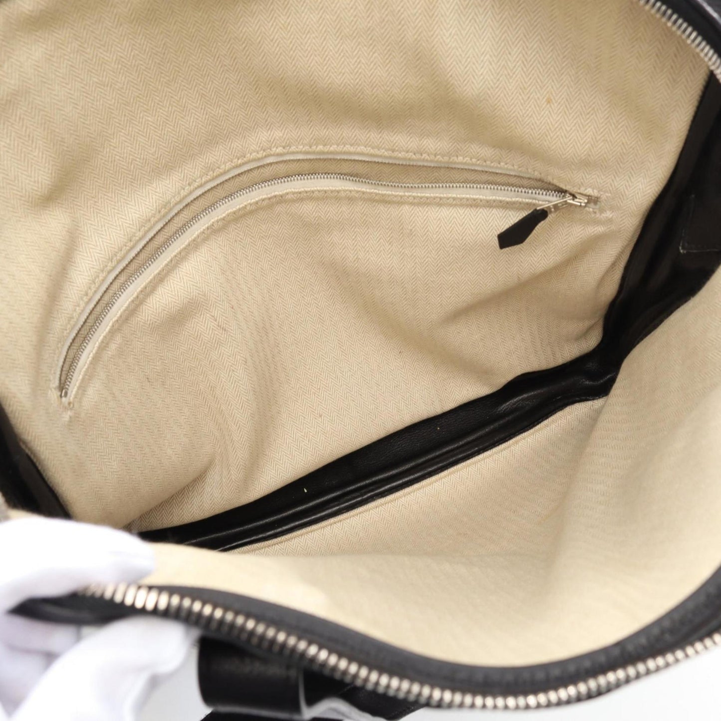 Hermes Herms Evergrain Leather Handbag