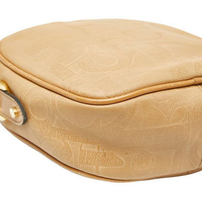 Christian Dior Trotter Crossbody Shoulder Bag In Brown Leather