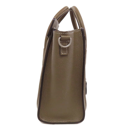 Celine Luggage Nano 2-Way Handbag In Calfskin