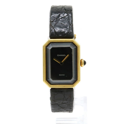 Chanel Premiere K18Yg 750 Yellow Gold Leather