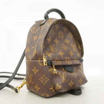 Louis Vuitton Monogram Palm Springs Mini Backpack M44873 Brown