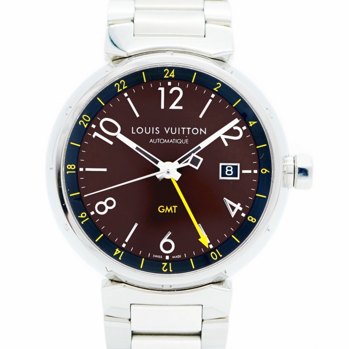 Louis Vuitton Tambour Q1155 Brown Dial