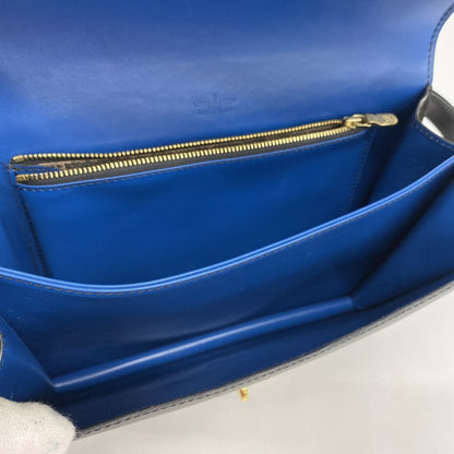 Louis Vuitton Epi Free Run Shoulder Bag M52415 Blue Noir