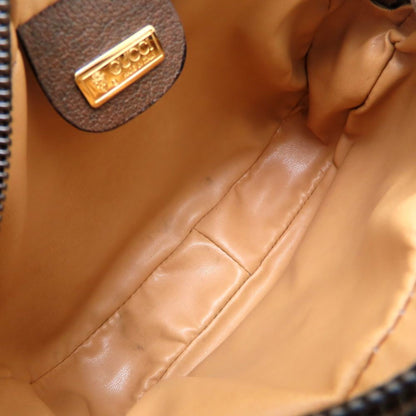 Gucci Gg Plus Sherry Line Old Gucci 007.58.6112 Shoulder Bag In Supreme Canvas And Leather