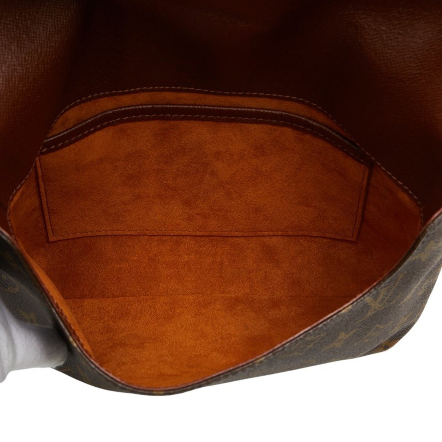 Louis Vuitton Monogram Musette Tango Short Shoulder Bag M51257 Brown Leather