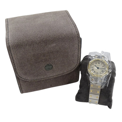 Cartier Santos Octagon Date Quartz Watch For Women