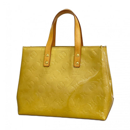 Louis Vuitton Vernis Reed Pm Handbag M91144 Beige