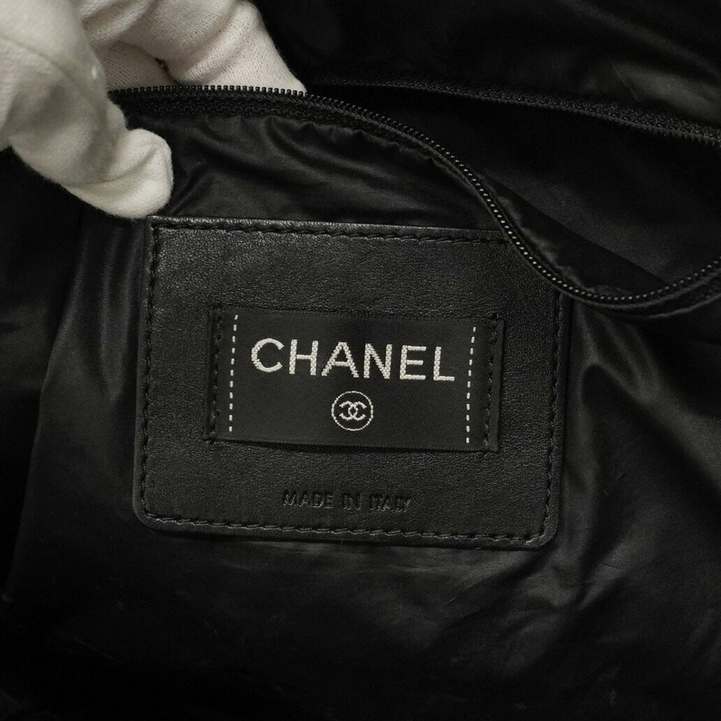 Chanel Doudaune Backpack/Daypack In Nylon And Tweed