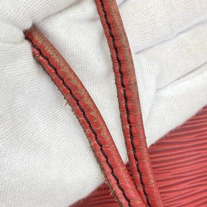 Louis Vuitton Epi Petit Noe Shoulder Bag M44107 Castilian Red