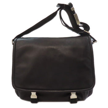 Prada Simple Design Shoulder Bag Lambskin