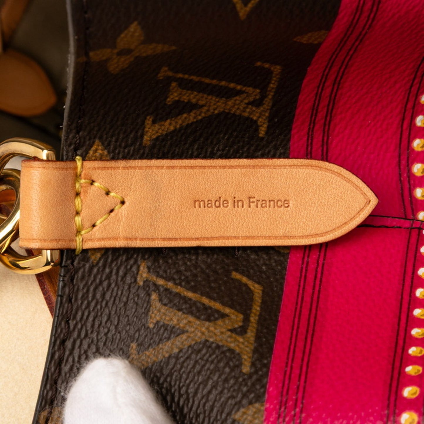 Louis Vuitton Monogram Neonoe Summer Trunk Shoulder Bag M40649 Brown Multicolor Leather