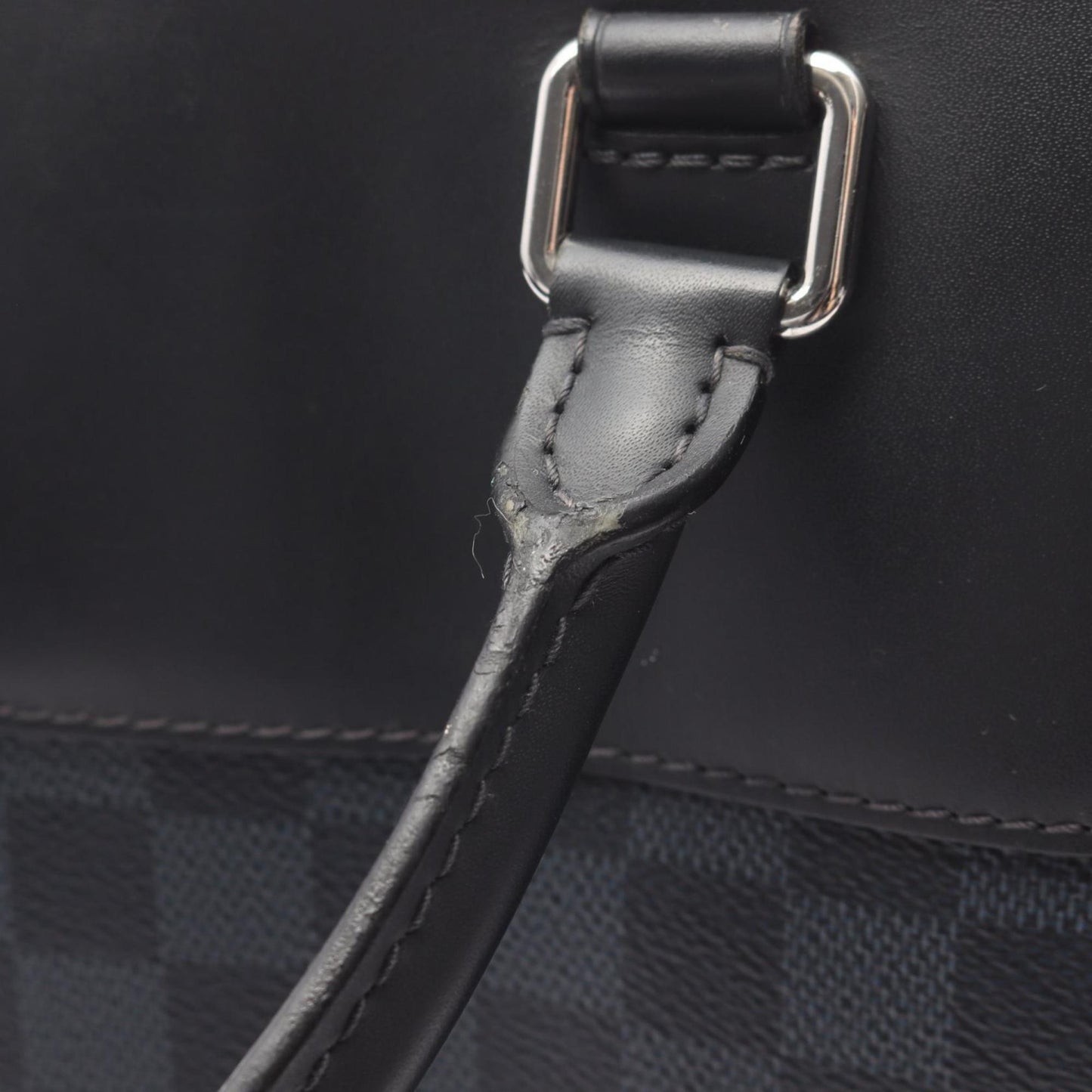 Louis Vuitton Pdj Nm Porte-Document Jour Briefcase Bag In Coated Canvas And Leather With Damier