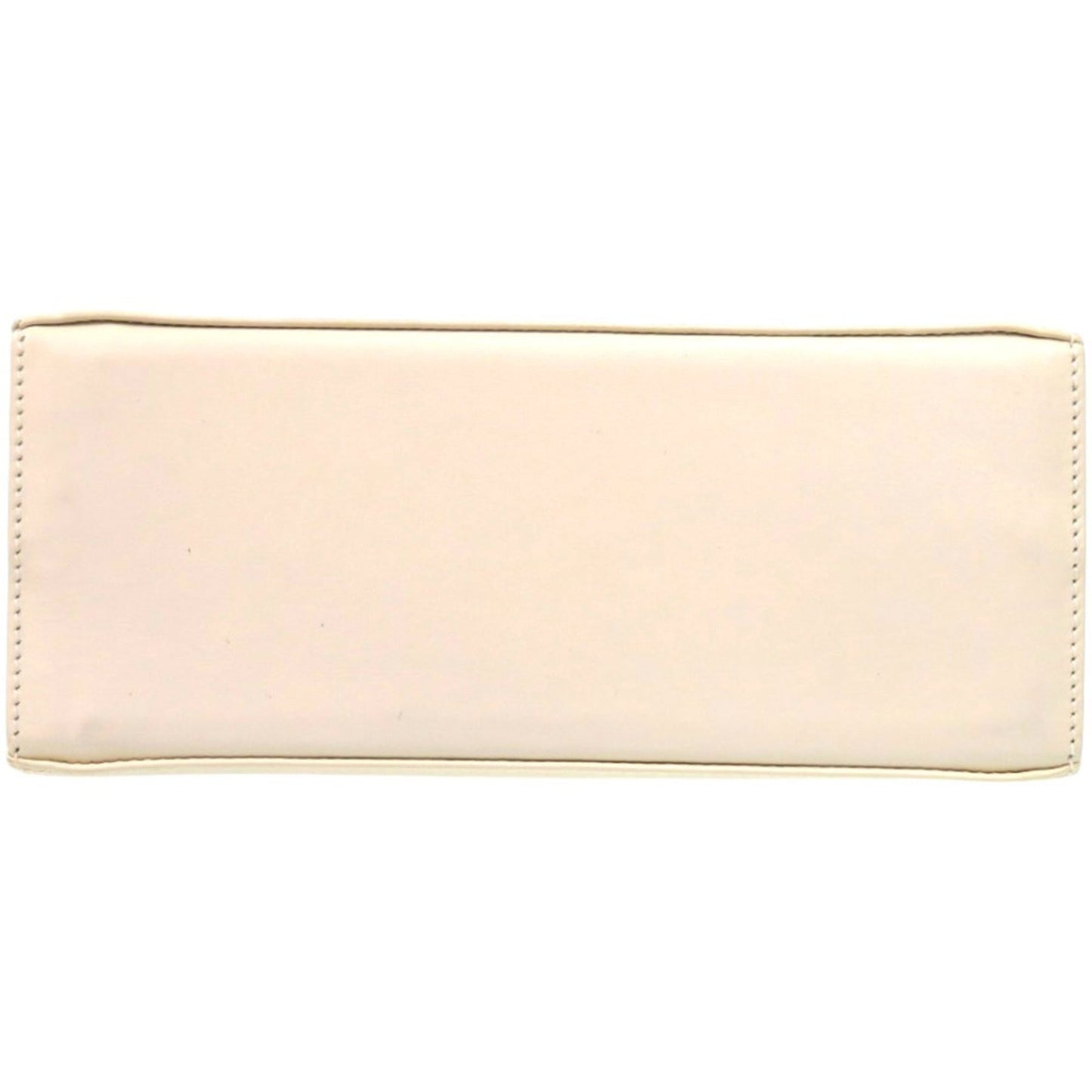 Salvatore Ferragamo Gancini O212193 Leather White 2-Way Handbag 0278