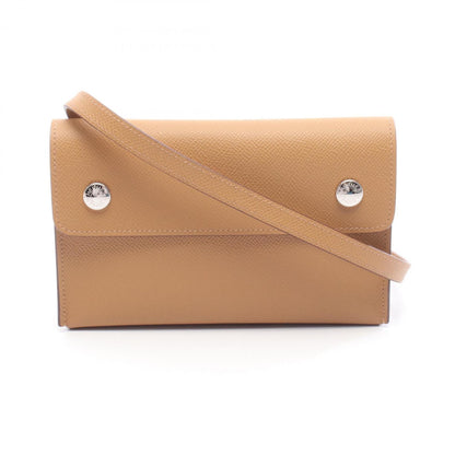 Hermes Herms Nap To Go Shoulder Bag In Calfskin Leather (Cowhide) With Epsom Leather