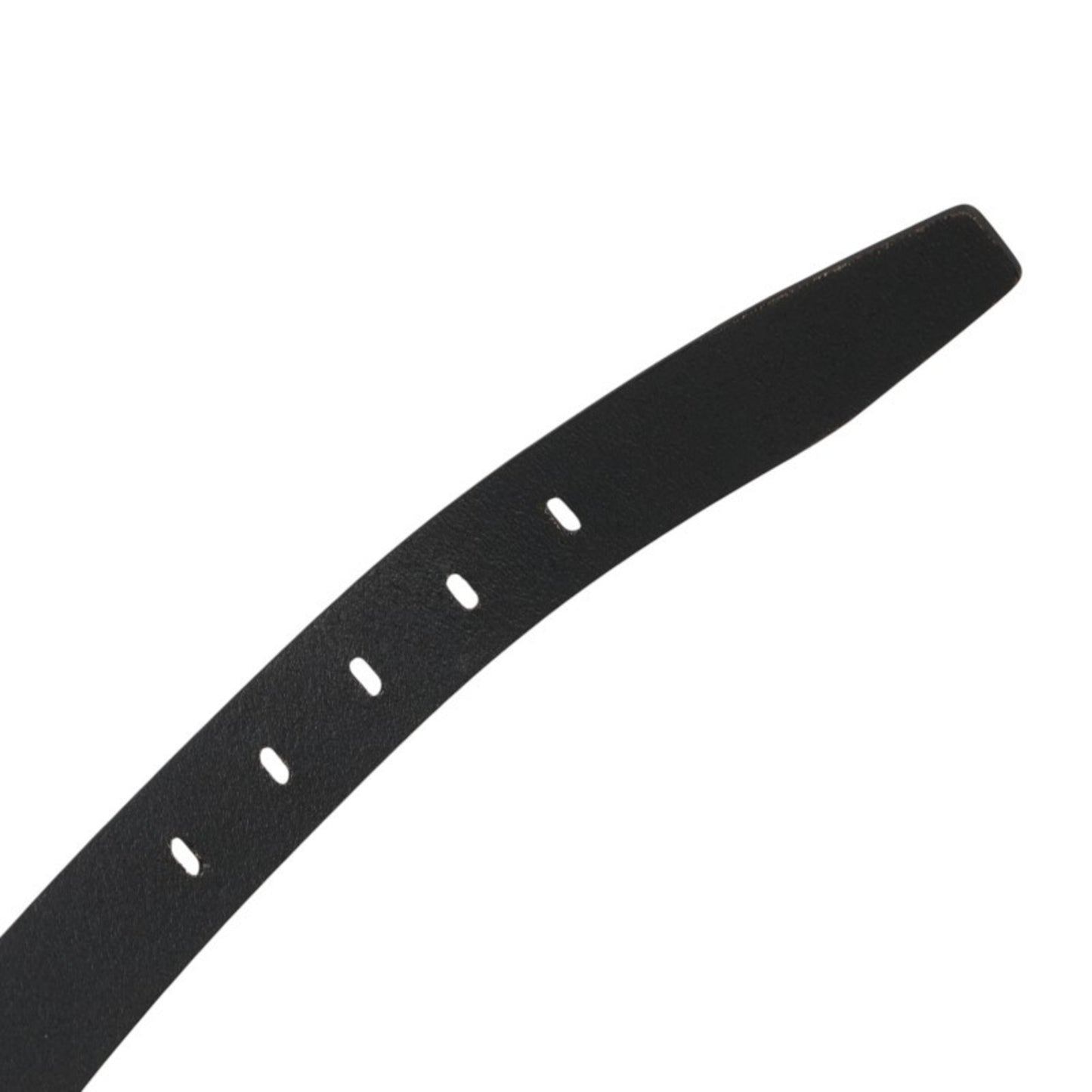 Dolce & Gabbana Dg Logo Belt 95.38 Bc3981 Black Leather