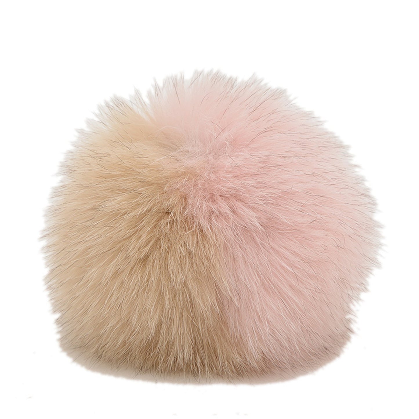 Fendi Pom-Pom Charm In Beige