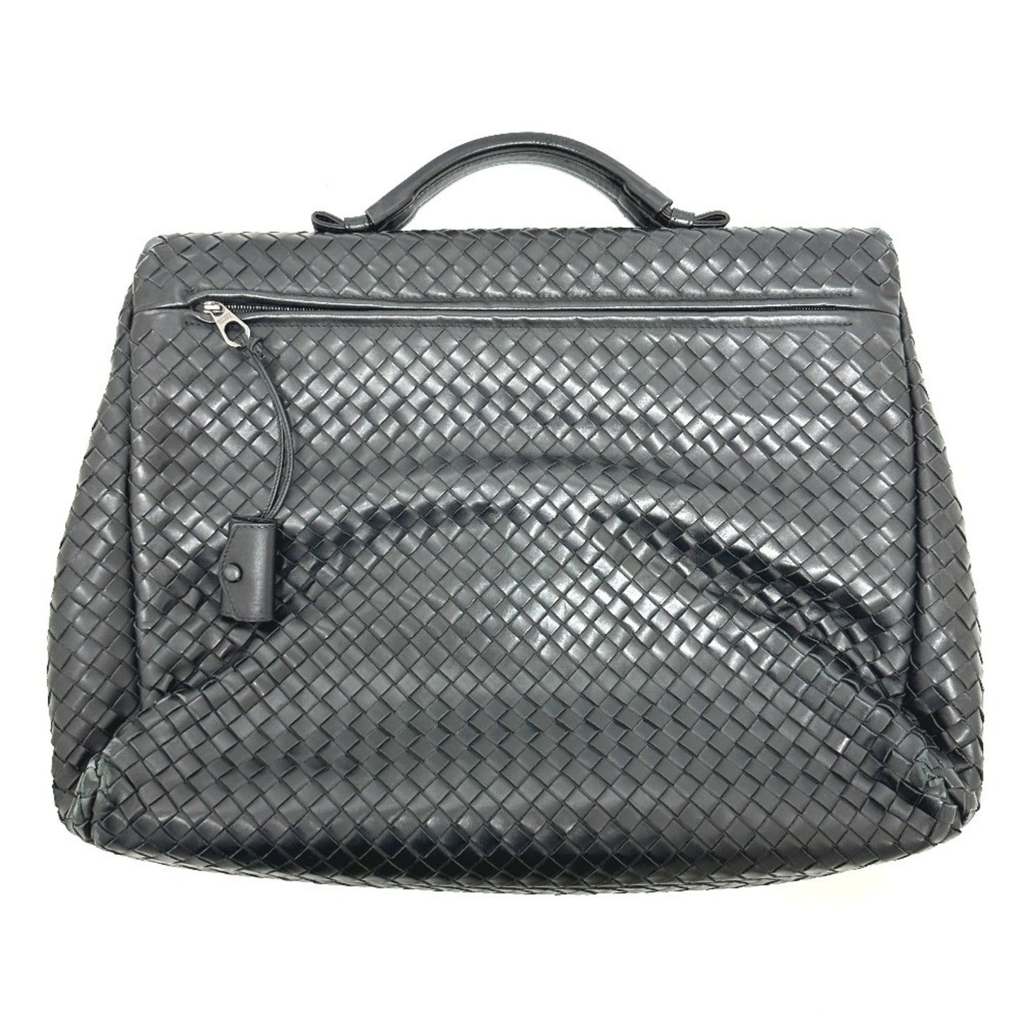 Bottega Veneta 122139 Intrecciato Leather Briefcase/Business Bag