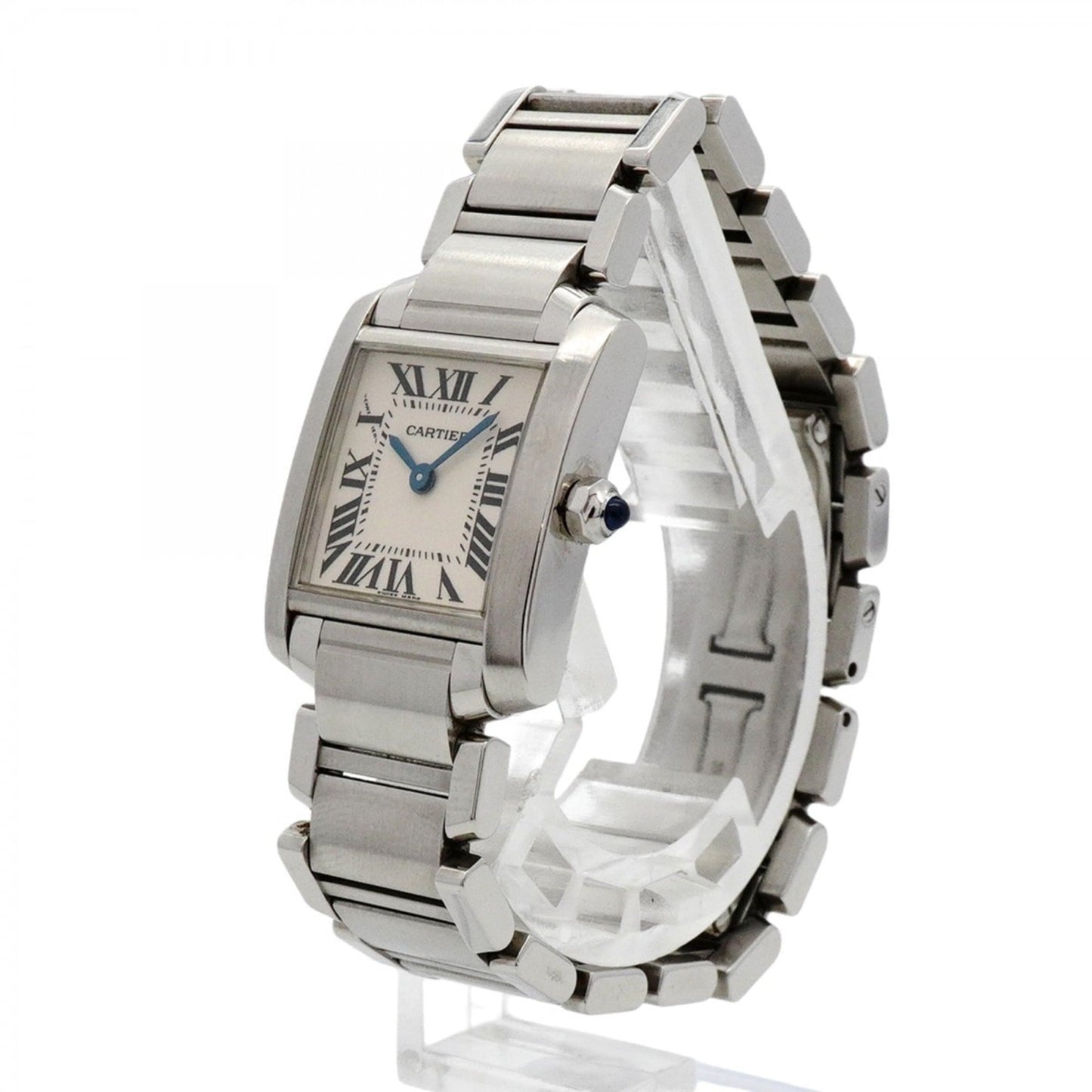 Cartier Tank Franaise SM W51008Q3 White Dial