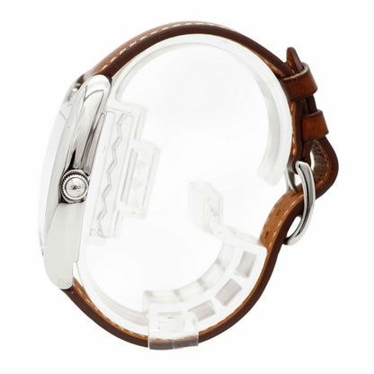 Herms Cape Cod Tonneau Ct1.710 White Dial Wristwatch