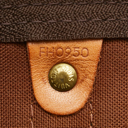 Louis Vuitton Monogram Keepall 50 Boston Bag/Travel Bag M41426 Brown Leather