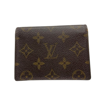 Louis Vuitton Japan Sangapur M60530 Monogram Bifold Business Card Case/Card Case/Pass Case Leather