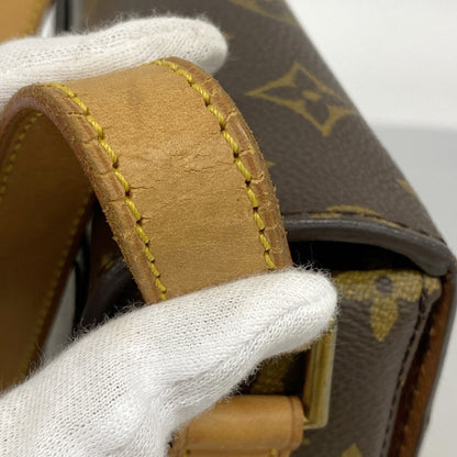 Louis Vuitton Monogram Saint-Cloud Gm Shoulder Bag M51242 Brown