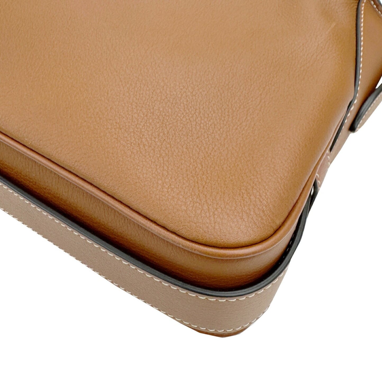 Celine Medium Romy Shoulder Bag 19744 3Dpj 04Lu Tan Brown Supple Calfskin