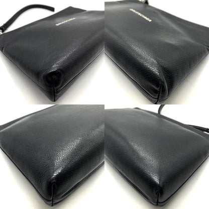 Leather Balenciaga Clutch Bag