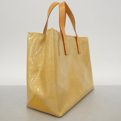 Louis Vuitton Vernis Reed Pm Handbag M91144 Beige